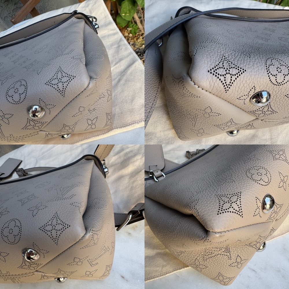 SOLD Louis Vuitton Monogram Mahina Leather Hand It All PM Crossbody - Picture 12 of 16